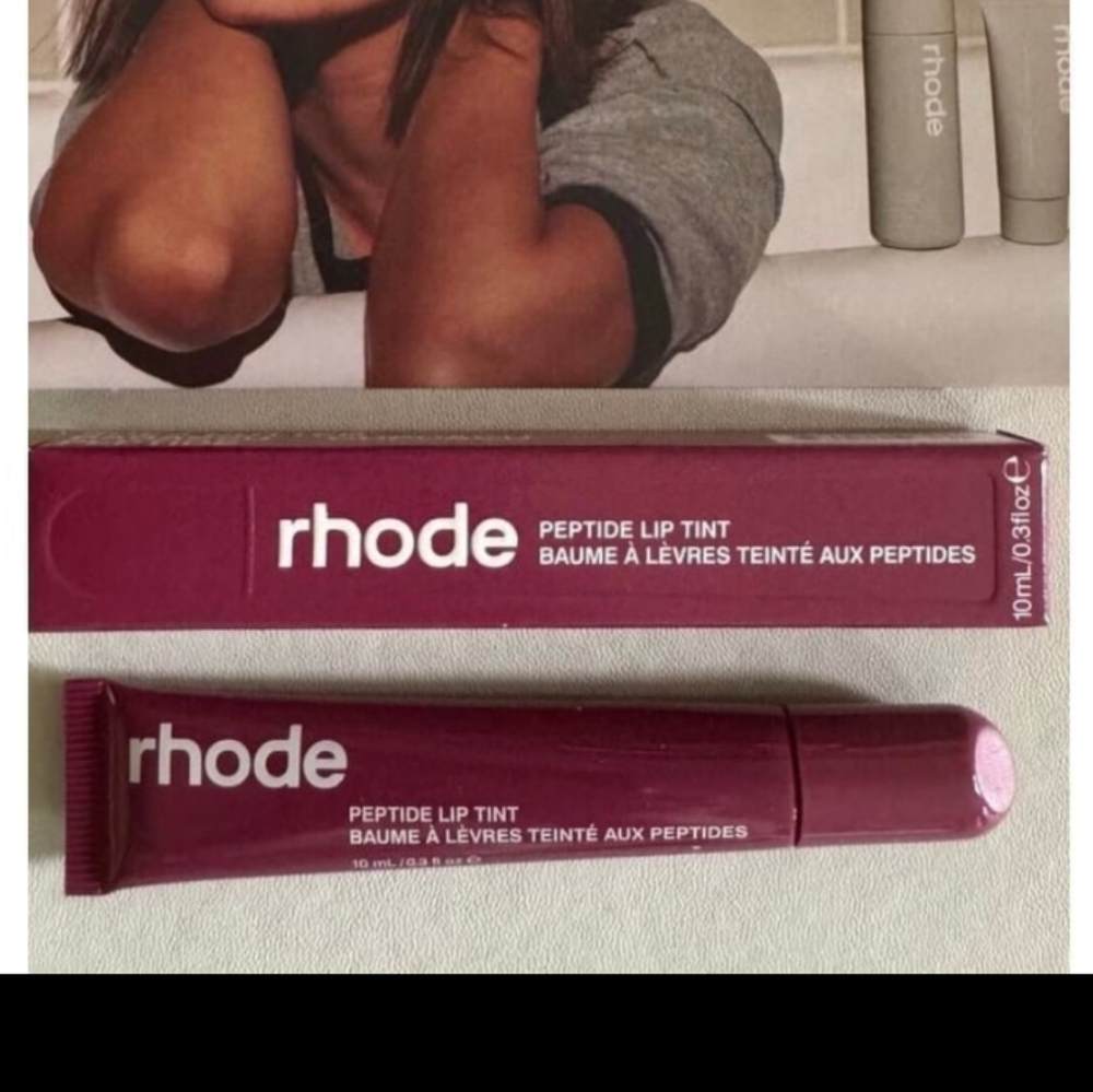NIB Rhode Peptide Lip Tint - Raspberry Jelly - Picture 2 of 5